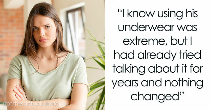 Gross Dad Keeps Wetting The Toilet Seat, Disgusted Daughter Uses His Clean Underwear To Wipe It