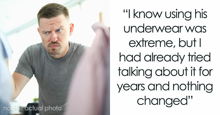 Gross Dad Keeps Wetting The Toilet Seat, Disgusted Daughter Uses His Clean Underwear To Wipe It