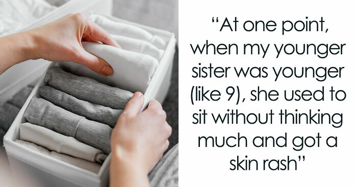 Gross Dad Keeps Wetting The Toilet Seat, Disgusted Daughter Uses His Clean Underwear To Wipe It