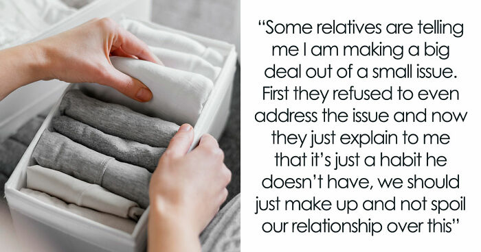 Gross Dad Keeps Wetting The Toilet Seat, Disgusted Daughter Uses His Clean Underwear To Wipe It