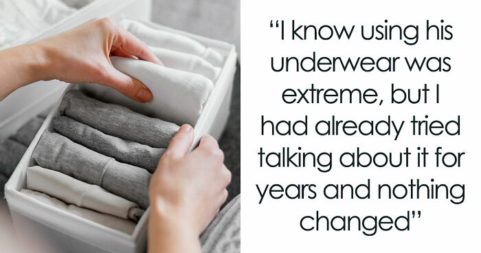 Gross Dad Keeps Wetting The Toilet Seat, Disgusted Daughter Uses His Clean Underwear To Wipe It