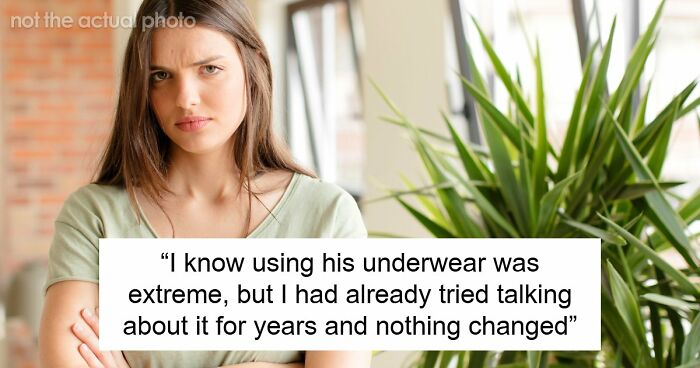Gross Dad Keeps Wetting The Toilet Seat, Disgusted Daughter Uses His Clean Underwear To Wipe It