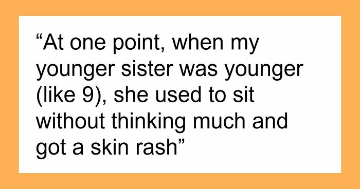 Gross Dad Keeps Wetting The Toilet Seat, Disgusted Daughter Uses His Clean Underwear To Wipe It