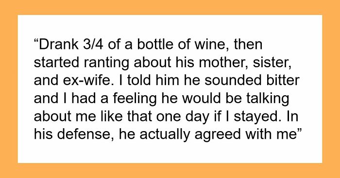 40 Hilarious, Creepy And Just Absurd Reasons People Left Their Dates ASAP