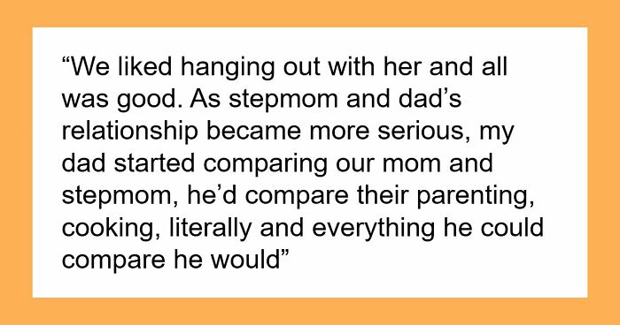 Dad Pushes Kids To Replace Late Mom With Stepmom, Teen Says He’s The Reason They Don’t Like Her