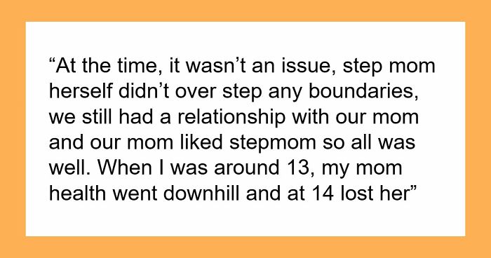 Dad Pushes Kids To Replace Late Mom With Stepmom, Teen Says He’s The Reason They Don’t Like Her
