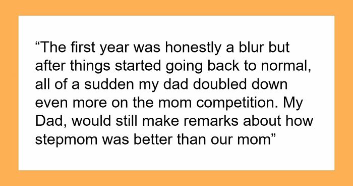 Dad Pushes Kids To Replace Late Mom With Stepmom, Teen Says He’s The Reason They Don’t Like Her