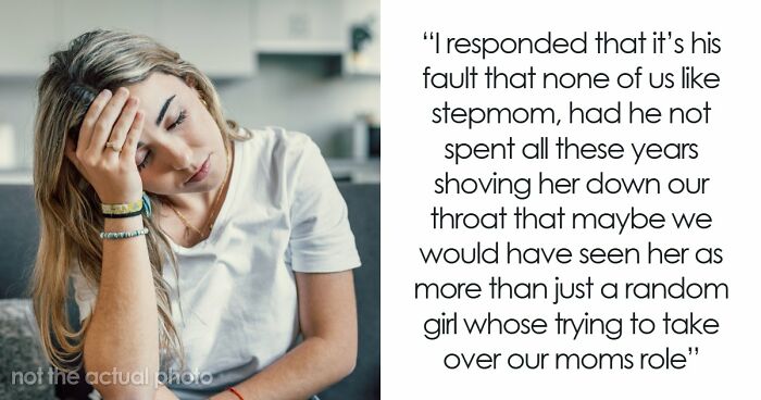 Dad Pushes Kids To Replace Late Mom With Stepmom, Teen Says He’s The Reason They Don’t Like Her