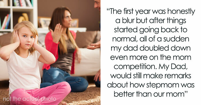 Dad Pushes Kids To Replace Late Mom With Stepmom, Teen Says He’s The Reason They Don’t Like Her