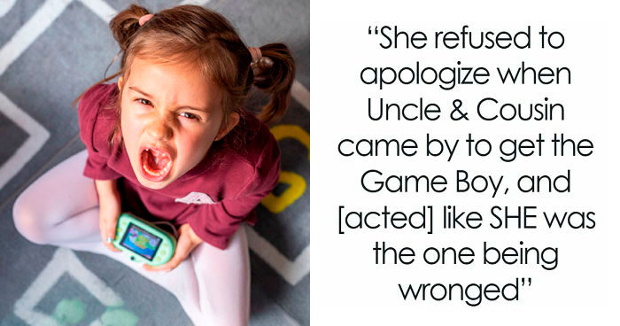 “Entitled” 10YO Steals Cousin’s Game Boy, Mom Decides To Teach Her A Painful Life Lesson