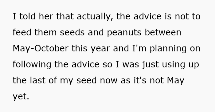 Tenant Mortified After Noticing Landlady Removes Her Bird Feeders, Considers Involving Police