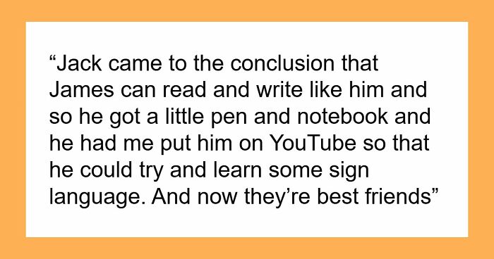 Controlling Mom Enforces Loneliness On Deaf Son Out Of Fear, Gets Called Out By Another Parent
