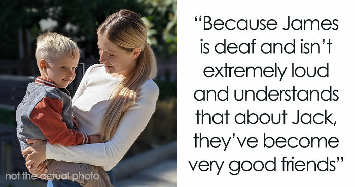 Controlling Mom Enforces Loneliness On Deaf Son Out Of Fear, Gets Called Out By Another Parent