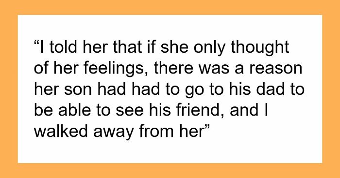 Controlling Mom Enforces Loneliness On Deaf Son Out Of Fear, Gets Called Out By Another Parent