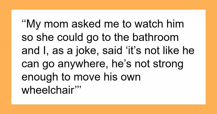 The Internet Calls Out This College Student After She Reveals Why She Hates Her Disabled Brother