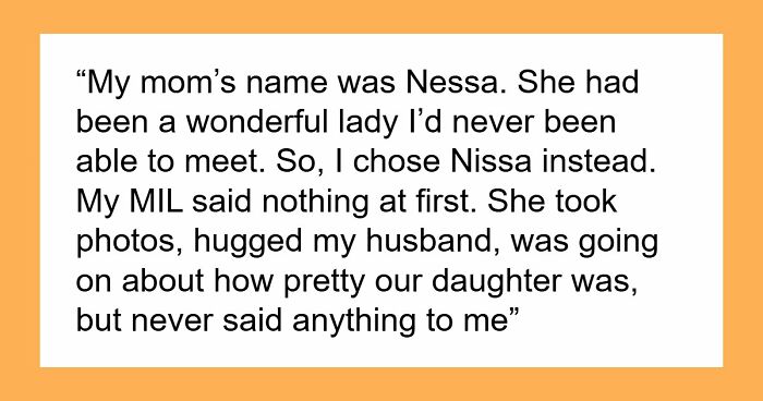 Woman Names Her Baby After Her Late Mom, Her MIL’s Reaction Ends Two Marriages In One Night
