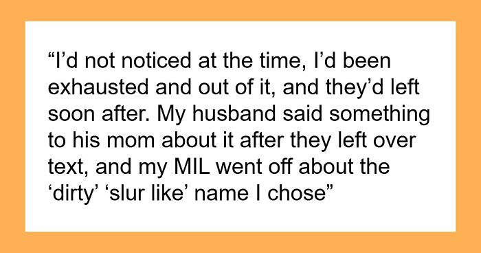 Woman Names Her Baby After Her Late Mom, Her MIL’s Reaction Ends Two Marriages In One Night