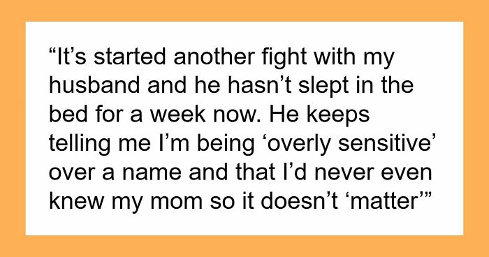 Woman Names Her Baby After Her Late Mom, Her MIL’s Reaction Ends Two Marriages In One Night