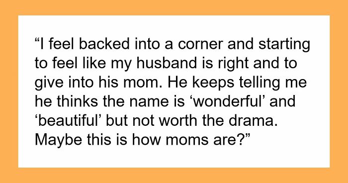 Woman Names Her Baby After Her Late Mom, Her MIL’s Reaction Ends Two Marriages In One Night