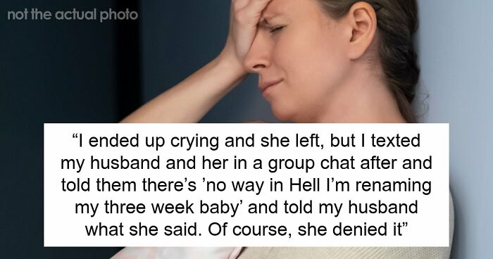 Woman Names Her Baby After Her Late Mom, Her MIL’s Reaction Ends Two Marriages In One Night