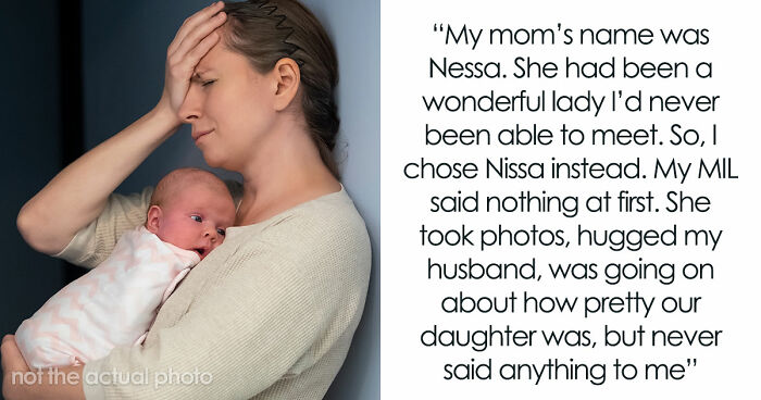 Woman Names Her Baby After Her Late Mom, Her MIL’s Reaction Ends Two Marriages In One Night