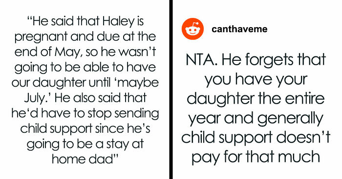 Guy Rewrites Custody Rules For 10YO The Second He Has A New Baby, Shocked His Ex Doesn’t Play Along