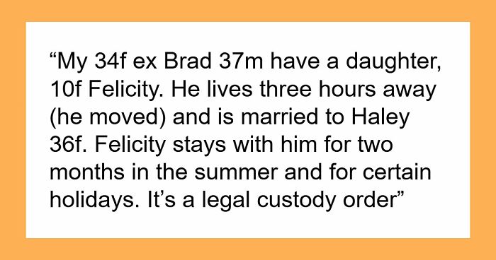 Guy Rewrites Custody Rules For 10YO The Second He Has A New Baby, Shocked His Ex Doesn’t Play Along