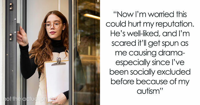 Woman Cries After Being Shut Out Of Office, Supervisor Quickly Changes Tone After Autism Mention