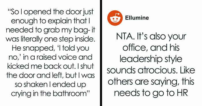 Coworker Locks Shared Office For Meeting, Woman Returns For Her Bag And Gets A Shut Door Instead