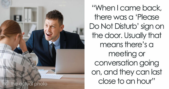 Woman Cries After Being Shut Out Of Office, Supervisor Quickly Changes Tone After Autism Mention