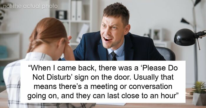 Woman Cries After Being Shut Out Of Office, Supervisor Quickly Changes Tone After Autism Mention