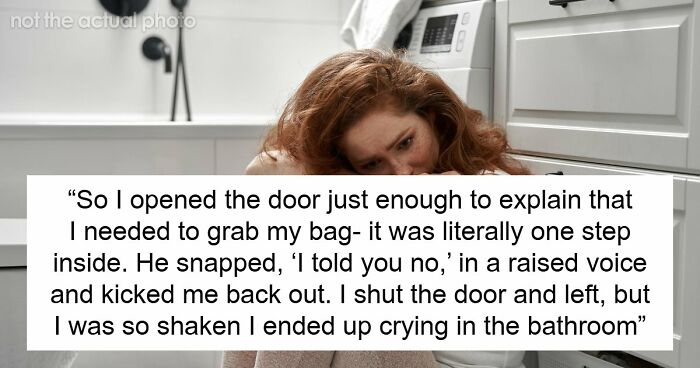 Woman Cries After Being Shut Out Of Office, Supervisor Quickly Changes Tone After Autism Mention