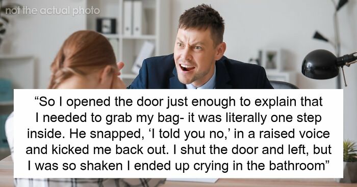 Woman Cries After Being Shut Out Of Office, Supervisor Quickly Changes Tone After Autism Mention