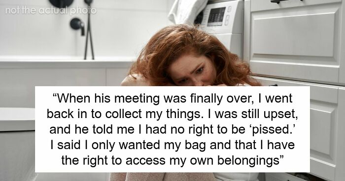 Woman Cries After Being Shut Out Of Office, Supervisor Quickly Changes Tone After Autism Mention