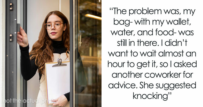 Coworker Locks Shared Office For Meeting, Woman Returns For Her Bag And Gets A Shut Door Instead