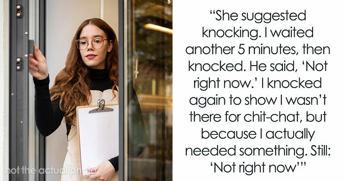 Coworker Locks Shared Office For Meeting, Woman Returns For Her Bag And Gets A Shut Door Instead