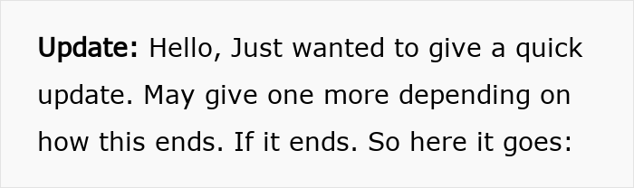 Text update about a confusing and wild family dynamic involving DNA tests and child support drama.