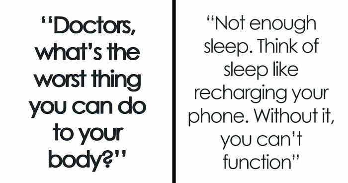 37 Healthcare Workers Warn About Things You Should Never Do To Your Body