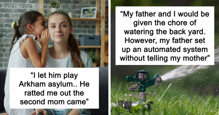 38 Secrets Dads And Their Kids Are Keeping From Moms