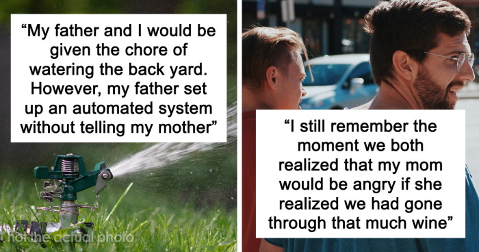 38 Secrets Dads And Their Kids Are Keeping From Moms