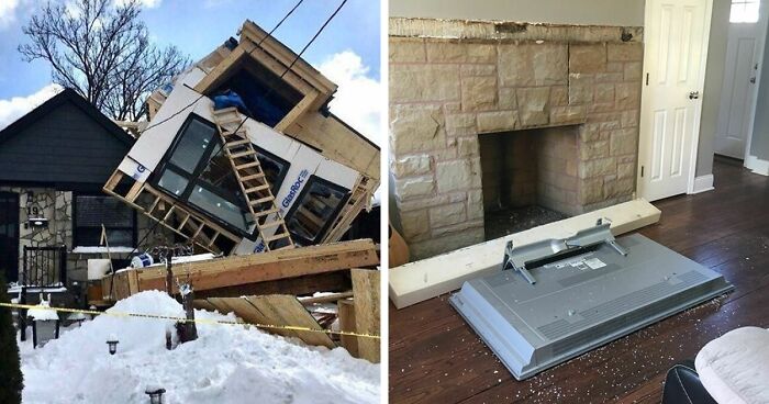 “Concrete Overflowed Out Of The Toilet”: Home Improvement Fails Ranging From Hilarious To Disastrous