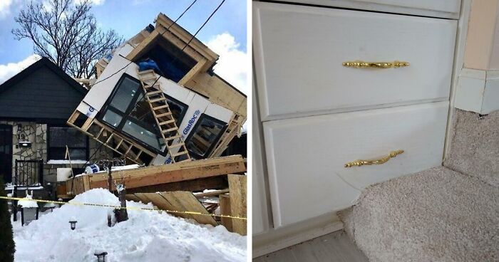 “Concrete Overflowed Out Of The Toilet”: Home Improvement Fails Ranging From Hilarious To Disastrous