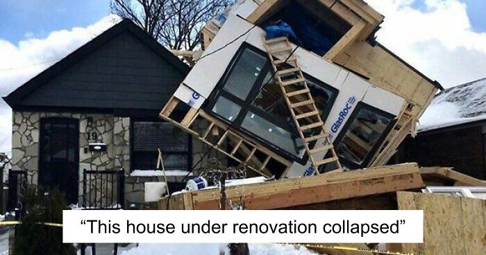“Concrete Overflowed Out Of The Toilet”: Home Improvement Fails Ranging From Hilarious To Disastrous