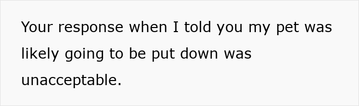 "Life Still Carries On": Mental Health Worker Refuses To Give Day Off To Man Putting Down Sick Pet