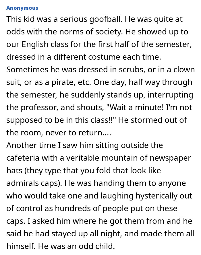Weird-Creepy-Classmates