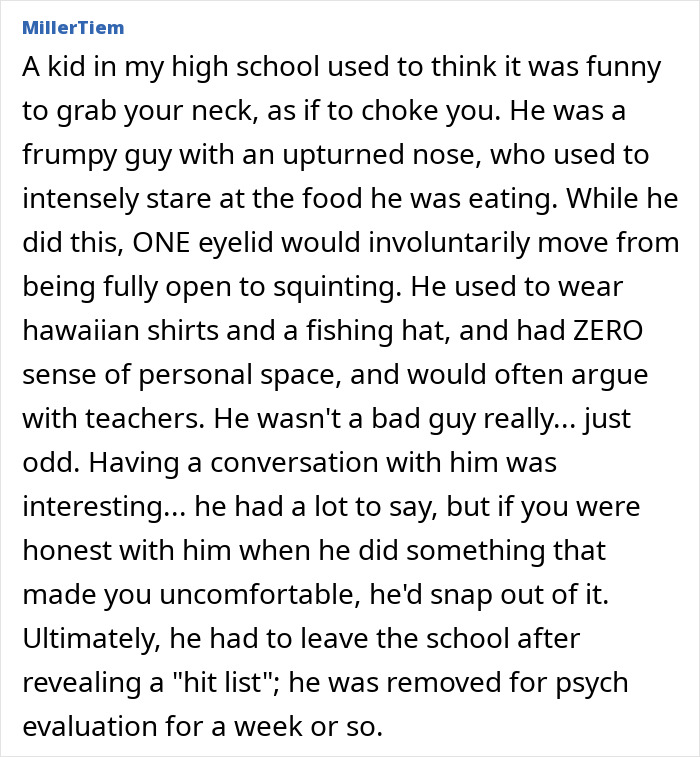 Weird-Creepy-Classmates