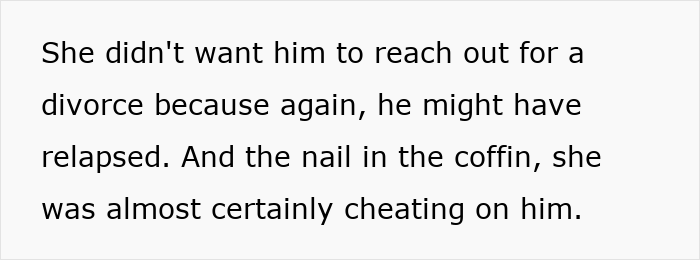 Text excerpt about estranged dad, daughter, and stepmom conflict over inheritance and sharing assets equally.