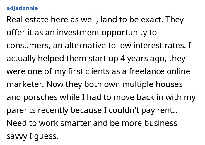 Real estate investment story offering alternative to low interest rates