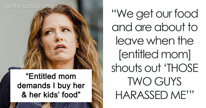 Entitled Mom Assumes Random Guy Will Just Buy Her Kids Food Because She’s A Single Mom