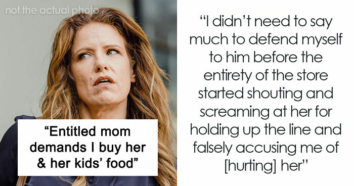 Entitled Mom Assumes Random Guy Will Just Buy Her Kids Food Because She’s A Single Mom